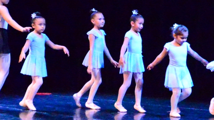 young ballet students